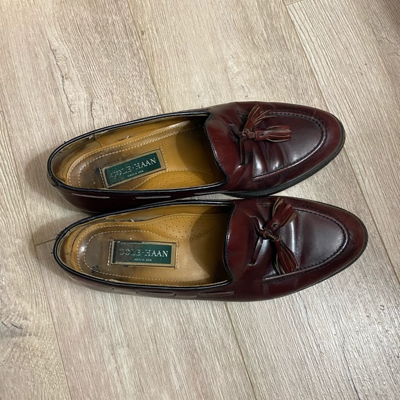 Cole Haan tassel loafers size 95D - Picture 4 of 5